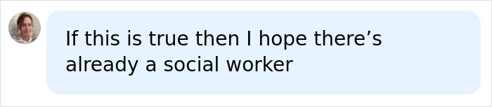 A social media comment hoping for a social worker if rumors about Bonnie Blue's scandalous pregnancy are true. A social media comment hoping for a social worker if rumors about Bonnie Blue's scandalous pregnancy are true.