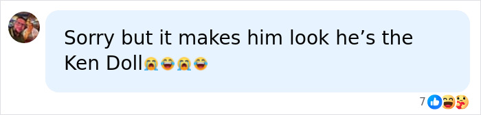 Social media comment on Erling Haaland's drastic new haircut, comparing him to a Ken Doll. Social media comment on Erling Haaland's drastic new haircut, comparing him to a Ken Doll.