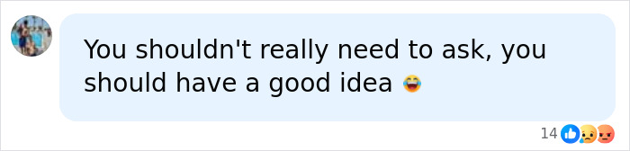 A social media comment states men shouldn't need to ask common questions in bed, which are mood killers. A social media comment states men shouldn't need to ask common questions in bed, which are mood killers.