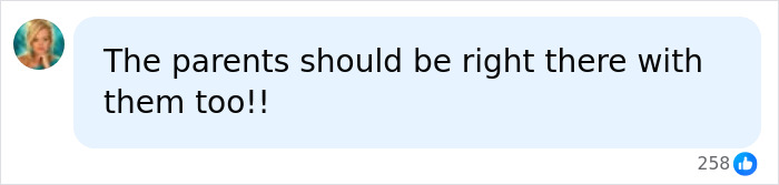 A comment suggesting parents should also be held accountable for a 15-year-old boy's prison sentence. A comment suggesting parents should also be held accountable for a 15-year-old boy's prison sentence.
