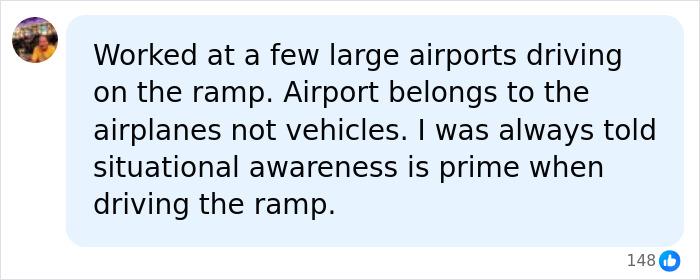 Screenshot of a comment emphasizing the importance of situational awareness on airport ramps for Air Traffic Controllers to prevent an AirCanada crash. Screenshot of a comment emphasizing the importance of situational awareness on airport ramps for Air Traffic Controllers to prevent an AirCanada crash.