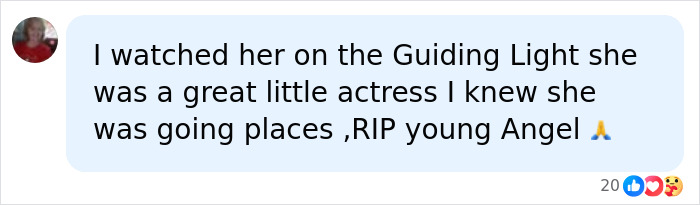A comment about Hayden Panettiere being found lifeless,RIP young Angel. A comment about Hayden Panettiere being found lifeless,RIP young Angel.