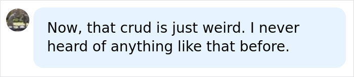 A comment reacting to the surgeon who froze his legs for amputation, expressing disbelief at his horrific crimes.