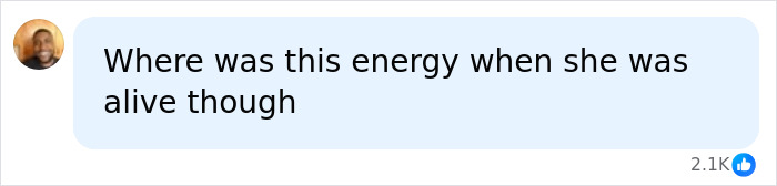 A social media comment asking, Where was this energy when she was alive though, related to Hayden Panettiere's tragic passing and Neutrogena boycott.