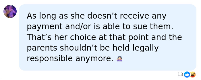 Comment on surrogate trying to save baby after biological parents demand pregnancy be terminated, about payment and legal responsibility.