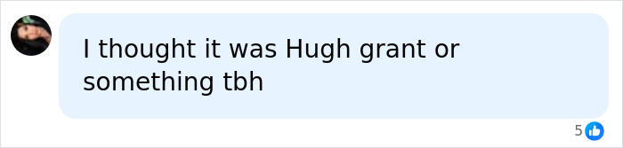 A social media comment about Hayden Panettiere's memoir, mentioning Hugh Grant instead of James Blunt. A social media comment about Hayden Panettiere's memoir, mentioning Hugh Grant instead of James Blunt.
