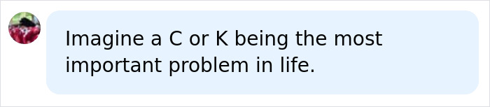 Social media comment highlighting the perceived triviality of the Kate Middleton name change problem.
