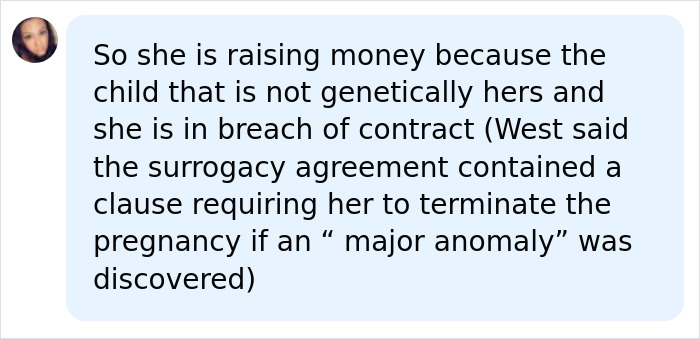 A surrogate trying to save her baby, facing contract breach for not terminating pregnancy after biological parents demand it.