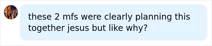 A social media comment questioning the motive behind a planned violent kidnapping. A social media comment questioning the motive behind a planned violent kidnapping.
