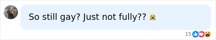 A social media comment asking, So still gay? Just not fully?? The evolving language around identity includes almondsexual.