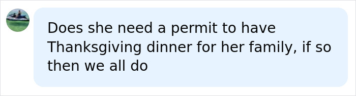Social media comment supporting the Missouri grandma who refuses to stop serving free breakfasts to her neighbors. Social media comment supporting the Missouri grandma who refuses to stop serving free breakfasts to her neighbors.
