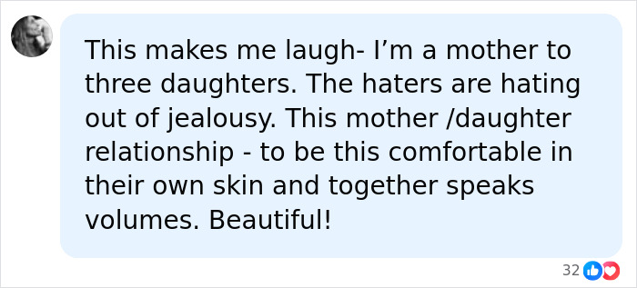User comment on Leni Klum lingerie shoots with mom Heidi Klum: Praises mother/daughter relationship. User comment on Leni Klum lingerie shoots with mom Heidi Klum: Praises mother/daughter relationship.