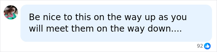 A comment advising kindness, referencing the CEO who fired 900 workers.