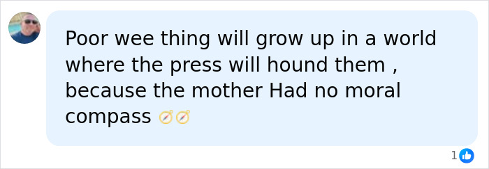 A comment on Bonnie Blue's scandalous pregnancy, expressing concern for the child facing public scrutiny. A comment on Bonnie Blue's scandalous pregnancy, expressing concern for the child facing public scrutiny.