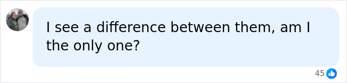 Screenshot of a social media comment asking if others see a difference, referring to the X-Men actor and his twin bro. Screenshot of a social media comment asking if others see a difference, referring to the X-Men actor and his twin bro.