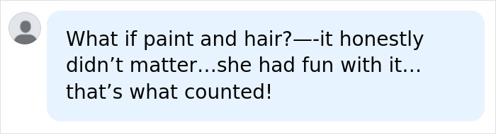 A comment about Dolly Parton's hair, suggesting her real hair and fun with her image mattered most. A comment about Dolly Parton's hair, suggesting her real hair and fun with her image mattered most.