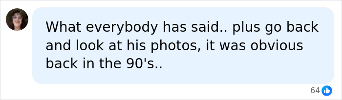Screenshot of a social media comment: Angelina Jolie's brother breaks his silence about a major secret years later. Screenshot of a social media comment: Angelina Jolie's brother breaks his silence about a major secret years later.