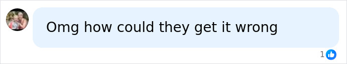 A social media comment expressing disbelief 'Omg how could they get it wrong' about the missing teen incident.