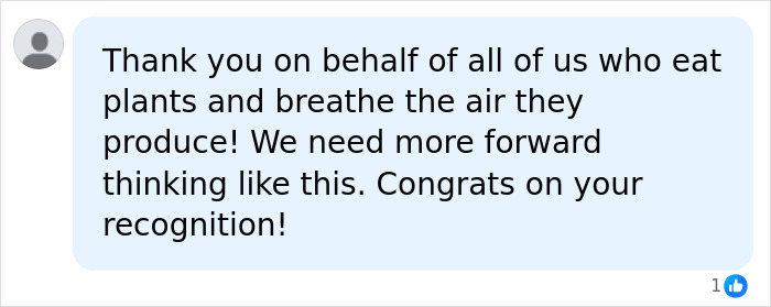 A comment praising the bee-saving device invention and its impact on honey production. A comment praising the bee-saving device invention and its impact on honey production.