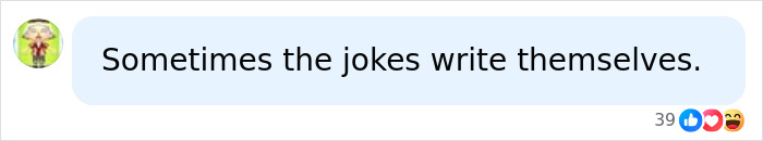 A social media comment about Bill Gates' daughter and startup fraud, noting Sometimes the jokes write themselves.