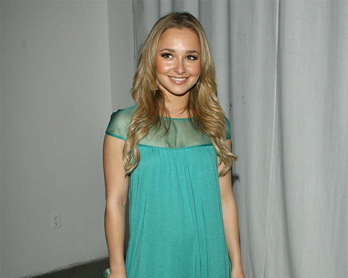 Hayden Panettiere smiling in a teal dress, in connection with her passing and 911 dispatch audio. Hayden Panettiere smiling in a teal dress, in connection with her passing and 911 dispatch audio.