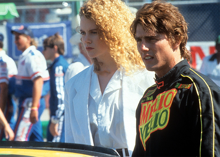 Tom Cruise as Cole Trickle and Nicole Kidman as Dr. Claire Lewicki from the film Days of Thunder. Tom Cruise as Cole Trickle and Nicole Kidman as Dr. Claire Lewicki from the film Days of Thunder.