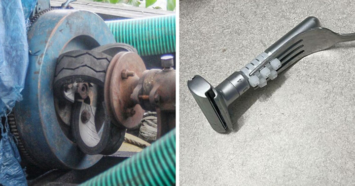91 Times “Redneck Engineering” Looked Ridiculous But Worked Like A Charm (New Pics)