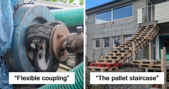 91 Times “Redneck Engineering” Looked Ridiculous But Worked Like A Charm (New Pics)