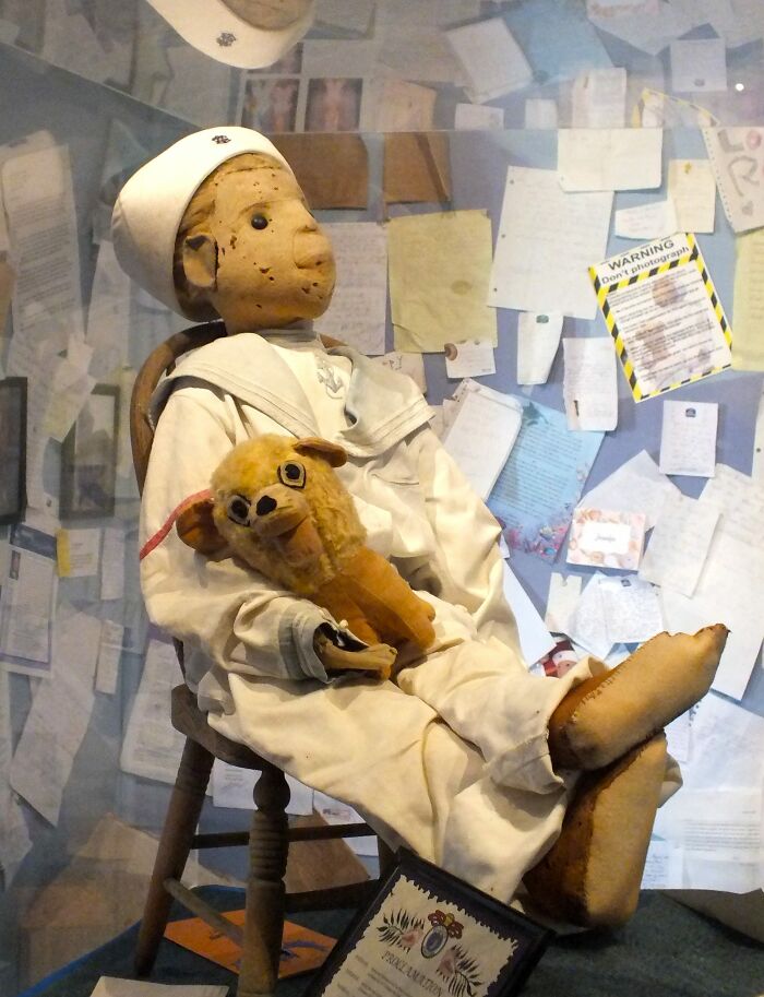 Robert The Doll On Display At The Fort East Martello Museum, Key West, Florida
