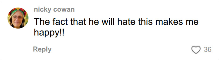 A comment about Rosie O'Donnell and Trump rumors on Jimmy Kimmel, stating happiness that 'he' will hate this.