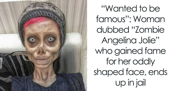 Woman Behind “Zombie Angelina Jolie” Craze Finally Shows Her Real Face, Internet Can’t Believe It