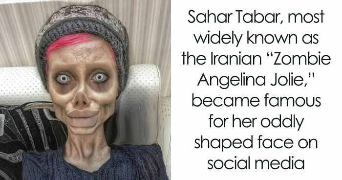 Woman Behind “Zombie Angelina Jolie” Craze Finally Shows Her Real Face, Internet Can’t Believe It