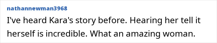 A comment on the incredible story of the woman who escaped a serial criminal.
