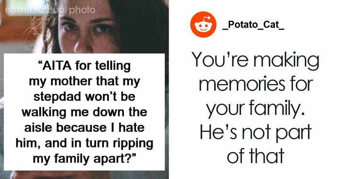 Bride Refuses To Let Step-Dad Have His Special Moment During Her Wedding