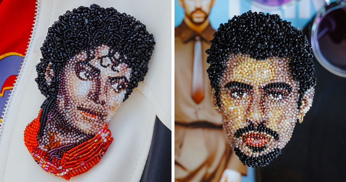 From Ariana Grande To Pop Culture Icons: 40 Mesmerizing Beadworks By Tiffany Pisani