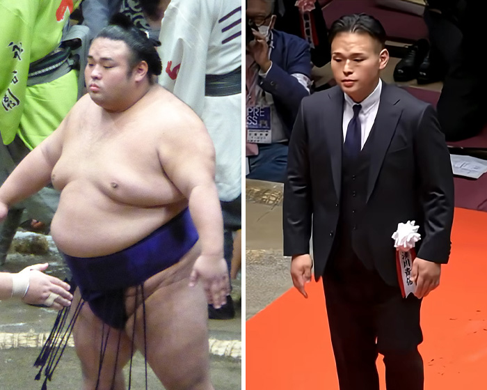 Sumo Wrestling Champion Stuns With Weight Loss Transformation After Retirement: "Freakishly Disciplined" Sumo Wrestling Champion Stuns With Weight Loss Transformation After Retirement: "Freakishly Disciplined"