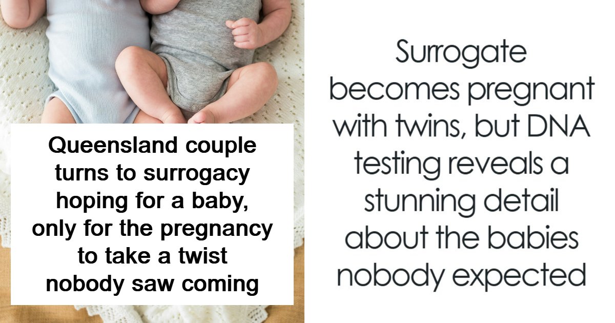 Surrogate Gives Birth To Twins With Different Biological Parents, Sending Case To Australian Court