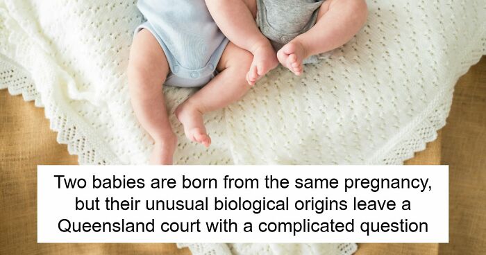 Woman Gives Birth To Twins With Different Bio Parents, Leaves Australian Court In A Unique Legal Bind