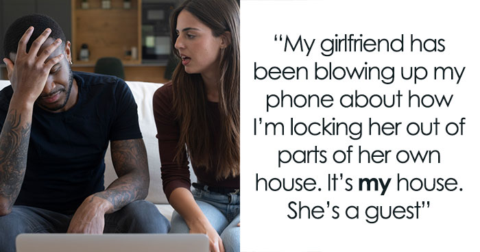 Woman Is Invited To Stay At Boyfriend’s House, Starts Acting Like She Owns The Place