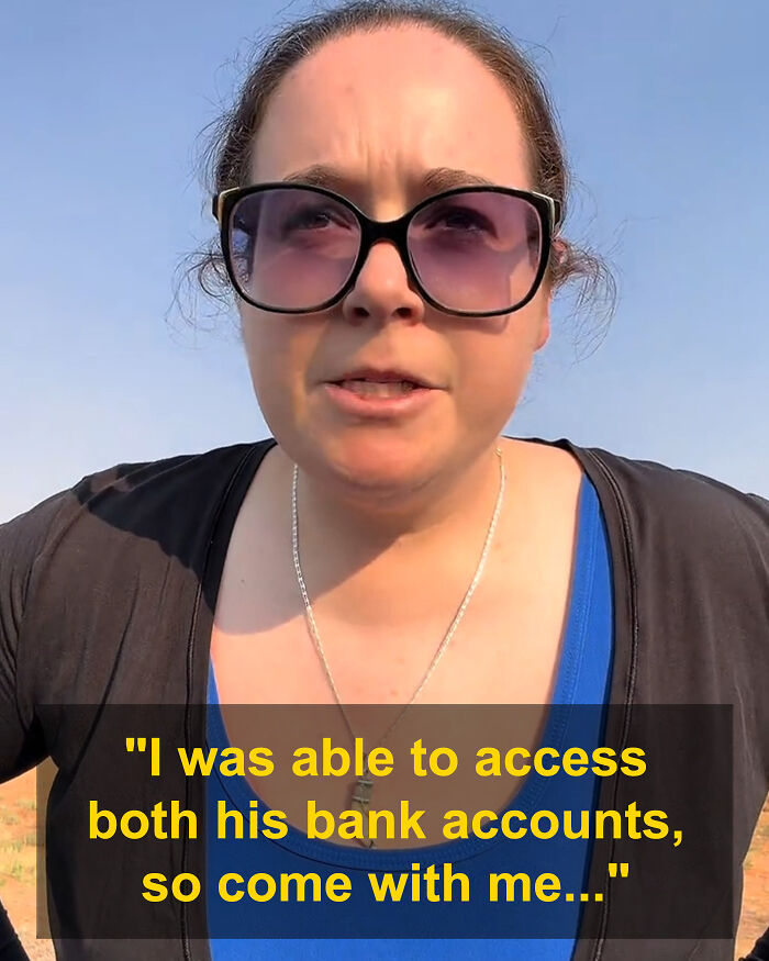 Terminally ill woman explains how she gained access to her husband's bank accounts, turning tables on him. Terminally ill woman explains how she gained access to her husband's bank accounts, turning tables on him.