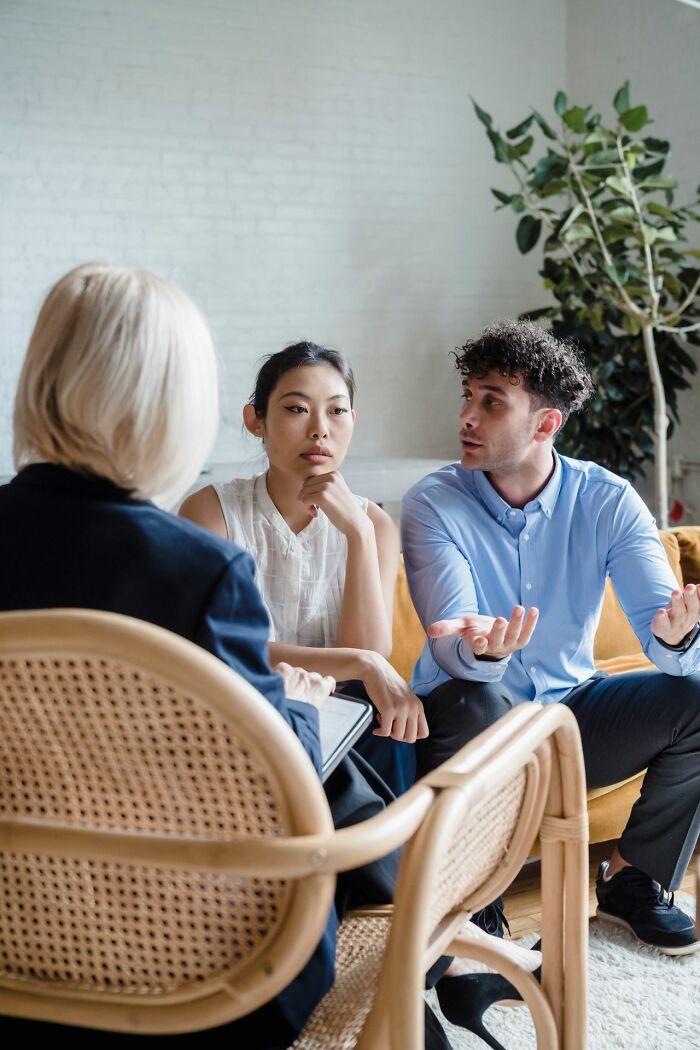 A couple discusses mental health disorders with a provider, highlighting the difficulty in treating them.
