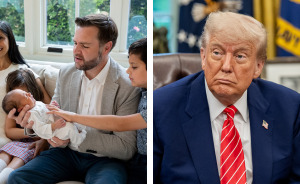 JD Vance Made Casual Comment About Newborn Son, But Critics Quickly Noticed Something They Say Doesn't Add Up