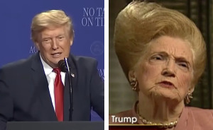 Trump's Big Hair Steals The Spotlight And Becomes The Punchline To Many Viral Memes, Here Are The Best
