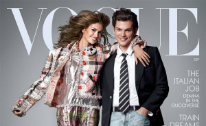 Wild Reactions As Cindy Crawford And Richard Gere's Kids Recreate Their Parents' Iconic Vogue Moment