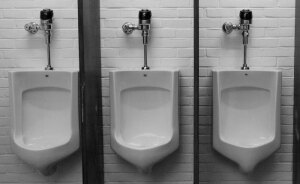 Viral Debate Erupts After Women Can't Understand Why Men Insist Creative Bathroom Design 