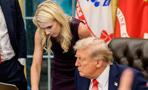 Trump Makes Intervention As Glamorous Aide’s “Dangerous” Secret Is Exposed In Security Leak