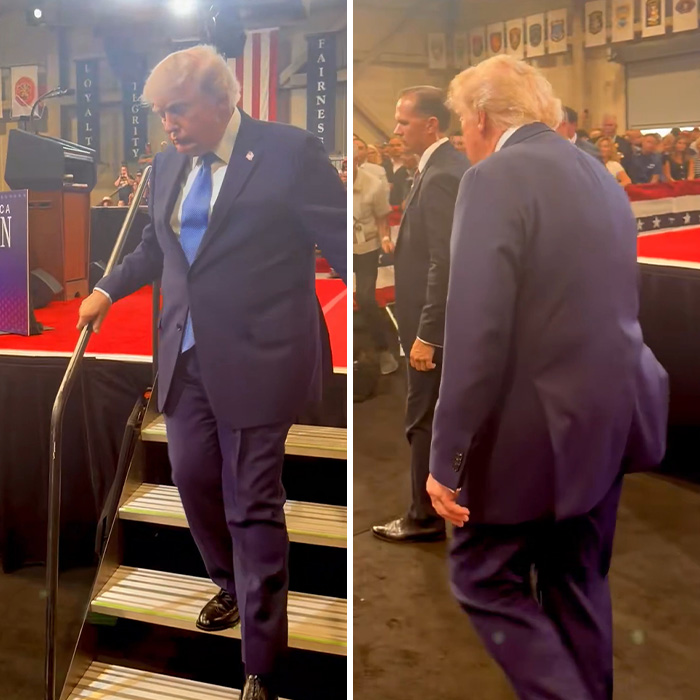 Trump’s “Mystery Bulge” Leads To Frenzied Reactions As Many Speculate What Could Be In His Pants Trump’s “Mystery Bulge” Leads To Frenzied Reactions As Many Speculate What Could Be In His Pants