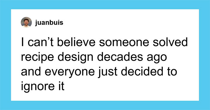 Someone Reimagined Recipes Like An Engineer, And It Would Drive Your Grandma Mad