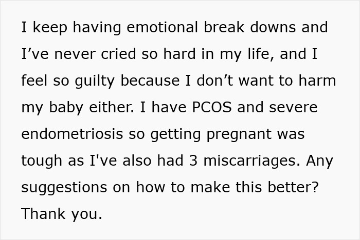 A pregnant woman experiences emotional breakdowns and guilt, seeking advice after discovering her husband's old messages. A pregnant woman experiences emotional breakdowns and guilt, seeking advice after discovering her husband's old messages.
