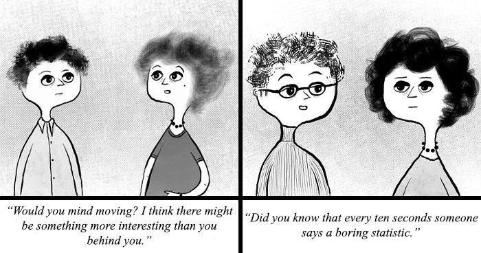This Artist’s 28 New One-Panel Comics That Find Humor In Mundane Everyday Thoughts